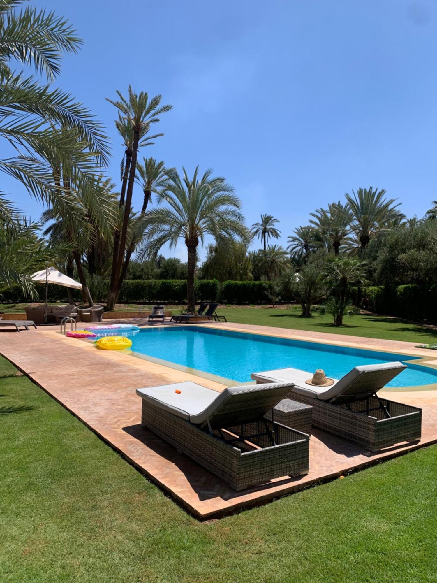 Villa Avec Piscine Privatisee A La Palmeraie Маракеш Екстериор снимка